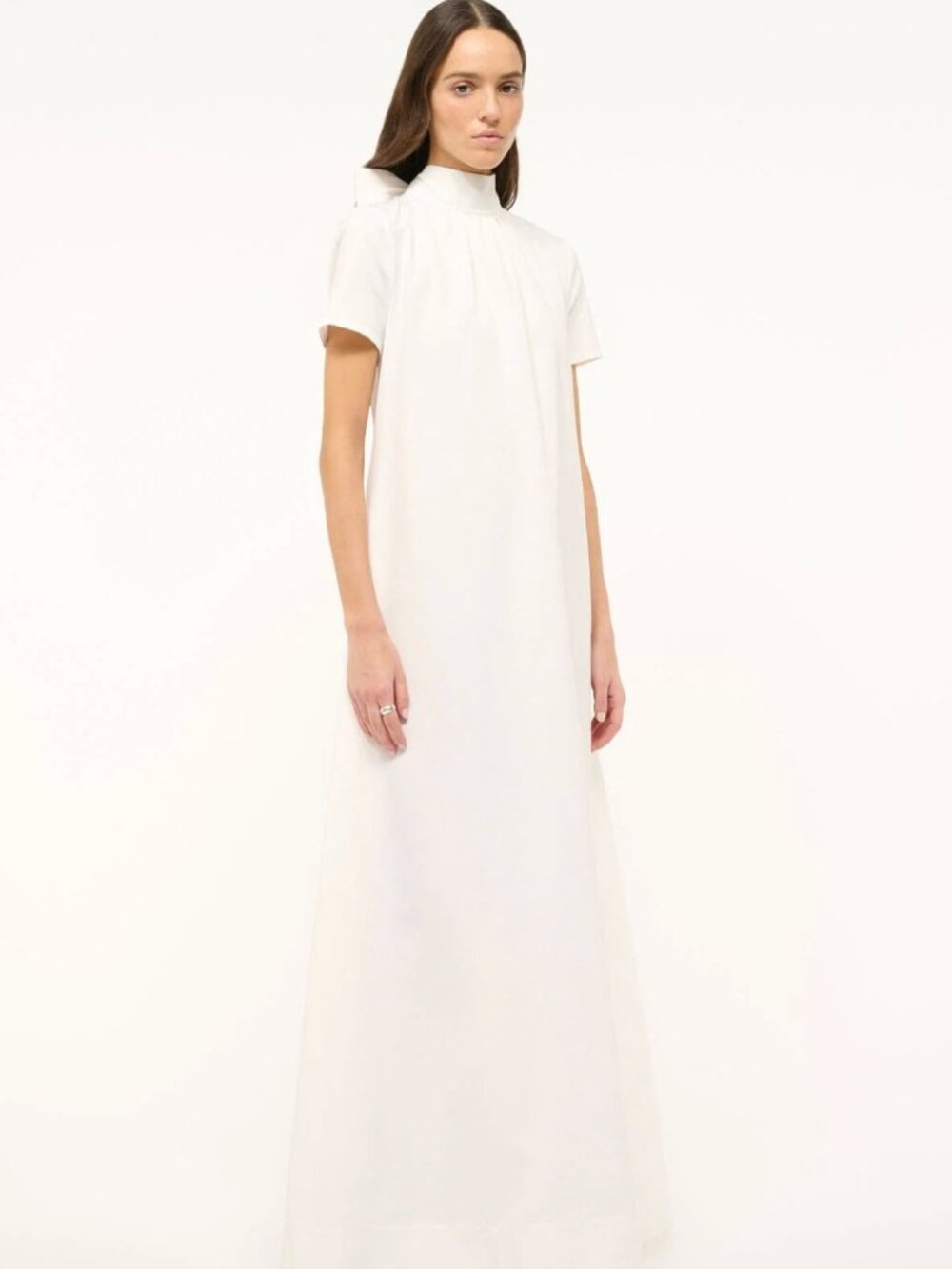STAUD Ilana Dress White NWT - Picture 4 of 5